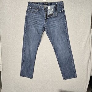 Lucky Brand Men Jeans 36X32 Blue Denim 7MC1031 221 Straight 30" Inseam